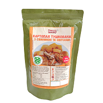 Макро Картофель тушеный со свининой и овощами (реторт-пакет) 350г– Милитарист