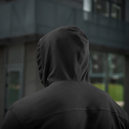M-Tac кофта Hoodie Born by Revolution Black– Милитарист - фото 14