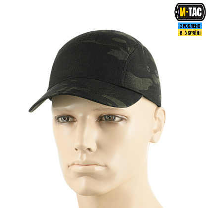 M-Tac бейсболка Five Panel NYCO Extreme Multicam Black– Милитарист - фото 1