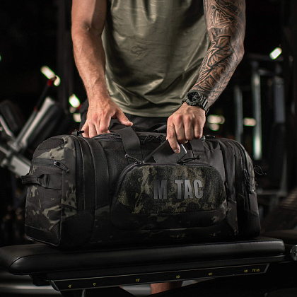 M-Tac сумка-баул Sport 45л Elite Multicam Black– Мілітарист - зображення 39