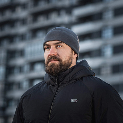 M-Tac шапка Watch Cap Elite флис (320г/м2) Dark Grey– Милитарист - фото 13