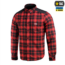 M-Tac сорочка Redneck Shirt Red/Black– Мілітарист