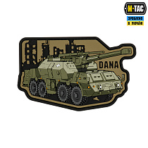 M-Tac нашивка Dana (PVC)– Мілітарист