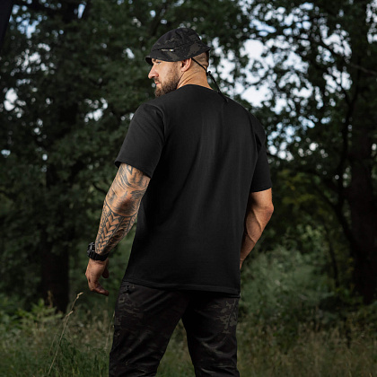 M-Tac футболка WAR Cotton Hard Black/Mint– Мілітарист - зображення 15