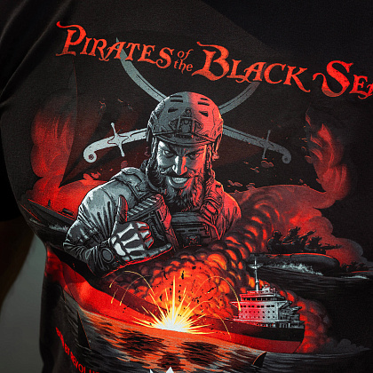 M-Tac футболка Pirates of the Black sea Black– Мілітарист - зображення 21