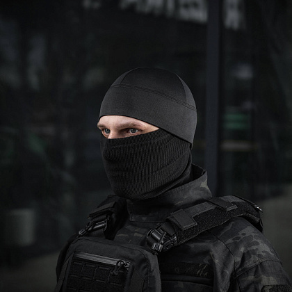 M-Tac шапка-підшоломник мікрофліс ріп-стоп Black– Мілітарист - зображення 7