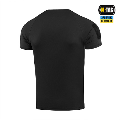M-Tac футболка реглан потовідвідна тактична Summer Black– Мілітарист - зображення 4