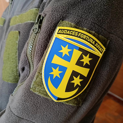 Шеврон ПВХ ЗСУ 21 армійський корпус Сухопутних військ– Милитарист - фото 2