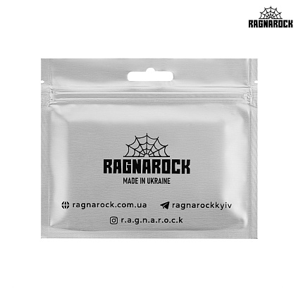 Ragnarock нашивка TICKET to the WAR Black– Мілітарист - зображення 4