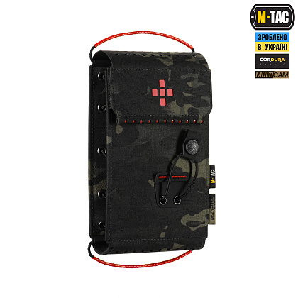 M-Tac Аптечка-вкладиш тактична індивідуальна IFAK Elite Multicam Black– Мілітарист - зображення 3