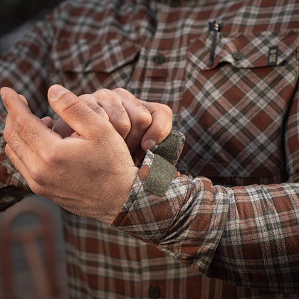M-Tac сорочка Lumberjack Cotton Shirt Brown/Grey– Мілітарист - зображення 16