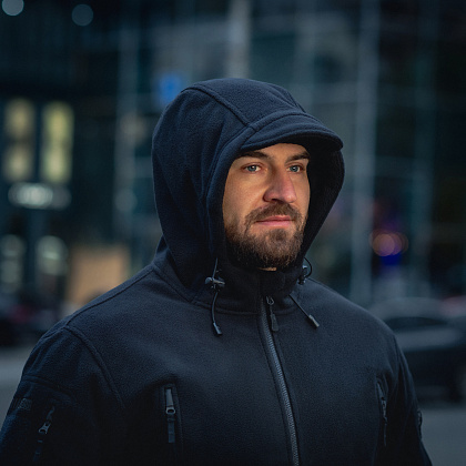 M-Tac куртка флісова Windblock Division Gen.II Dark Navy Blue– Мілітарист - зображення 35