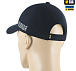 M-Tac бейсболка Полиция Elite Flex рип-стоп Dark Navy Blue– Милитарист - миниатюра 3