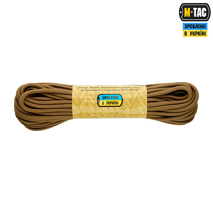 M-Tac паракорд PowerCord1000 Coyote 15м– Милитарист - фото 2