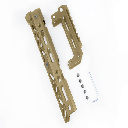 Крук M-Lock цівка для АКС-74У коротка верхні накладка Coyote (1U044A)– Мілітарист - зображення 12