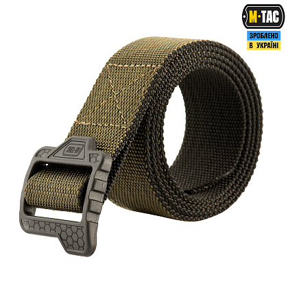 M-Tac ремень Double Sided Lite Tactical Belt Hex Olive/Black– Милитарист - фото 1