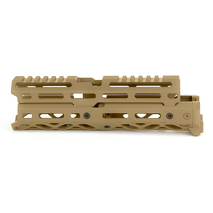 Крук M-Lock цівка довга для АКС-74У довга верхня накладка Coyote (1U044B)– Мілітарист - зображення 7