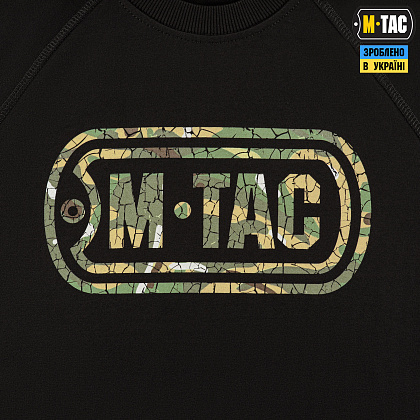 M-Tac реглан Logo Black– Мілітарист - зображення 4