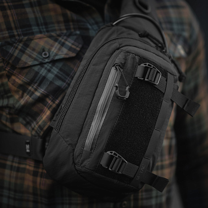 M-Tac сумка Sling Civilian Lite-NR Black– Милитарист - фото 37
