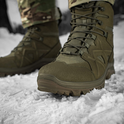 M-Tac ботинки полевые с утеплителем Winter Cross Ranger Green– Милитарист - фото 18