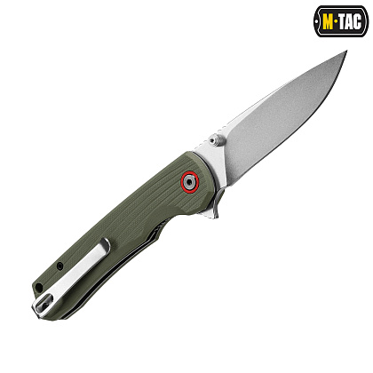 M-Tac нож складной Type 35 Olive/Stonewash– Милитарист - фото 3