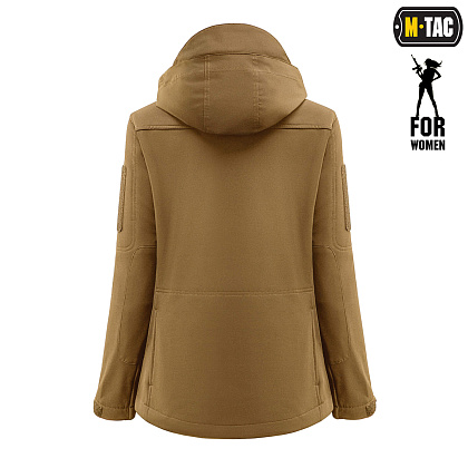 M-Tac куртка Soft Shell Lady Coyote– Мілітарист - зображення 4