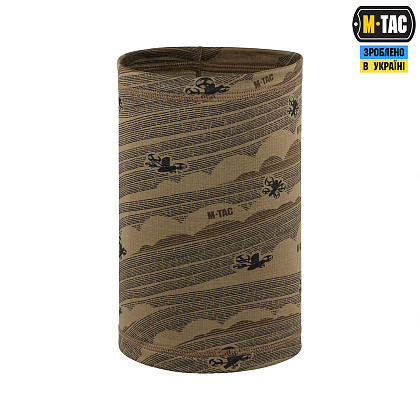 M-Tac шарф-труба мікрофліс Wind Of Freedom Tan– Мілітарист - зображення 3