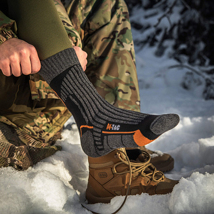 M-Tac носки Coolmax 75% Black– Милитарист - фото 21