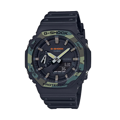 Годинник CASIO GA-2100SU-1AER– Мілітарист - зображення 1