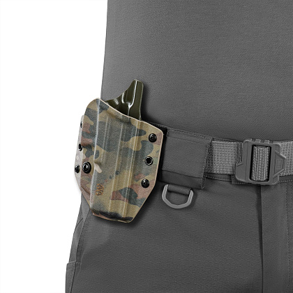 ATA Gear кобура модель Hit Factor ver.1 для Glock - 17/22/47 MultiCam-Infused правша– Милитарист - фото 9