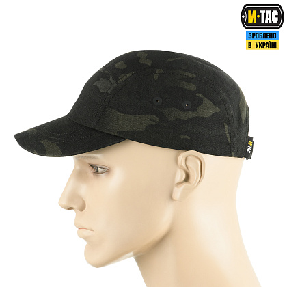 M-Tac бейсболка Five Panel NYCO Extreme Multicam Black– Милитарист - фото 2