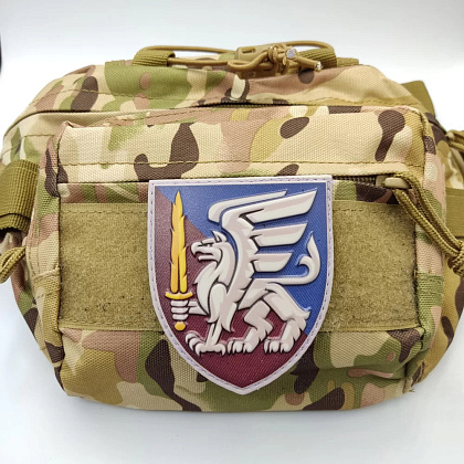 Шеврон ПВХ ЗСУ 81 окрема аеромобільна бригада– Мілітарист - зображення 2