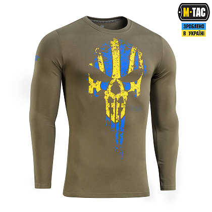 M-Tac футболка Месник довгий рукав Olive/Yellow/Blue– Мілітарист - зображення 3