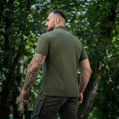 M-Tac поло Basic 65/35 Army Olive– Мілітарист - зображення 8