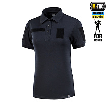 M-Tac поло тактическое 65/35 Lady Dark Navy Blue– Милитарист