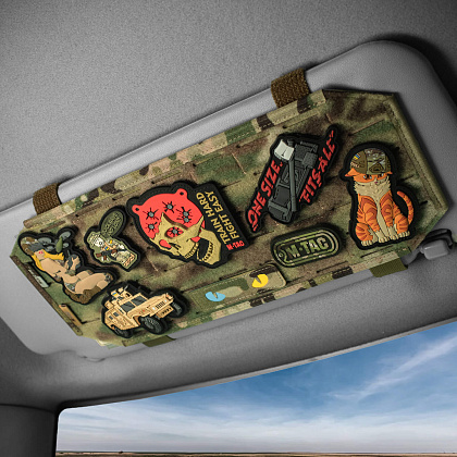 M-Tac велкро-панель на автомобільний сонцезахисний візор Elite Multicam– Мілітарист - зображення 11