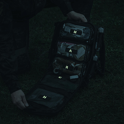 M-Tac нашивка MARCH Black/GID– Мілітарист - зображення 9