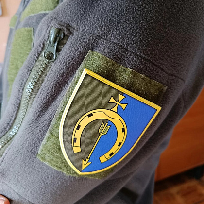 Шеврон ЗСУ 154 ОМБр 2025 рік– Милитарист - фото 2