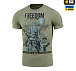 M-Tac футболка Freedom Light Olive– Милитарист - миниатюра 1