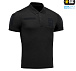 M-Tac поло Elite Tactical Coolmax Black/Dark Navy Blue– Мілітарист - мініатюра 3