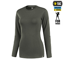 M-Tac футболка длинный рукав 93/7 Lady Army Olive M-Tac футболка длинный рукав 93/7 Lady Army Olive– Милитарист