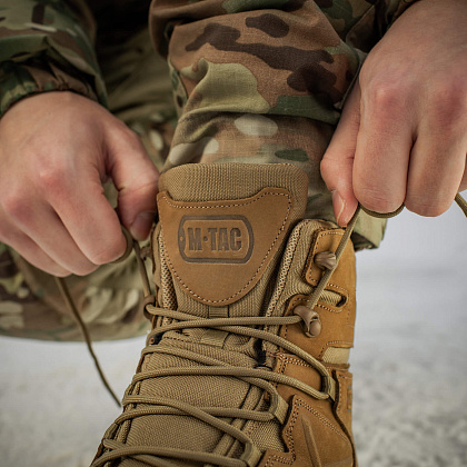 M-Tac ботинки полевые с утеплителем Winter Cross Coyote– Милитарист - фото 29