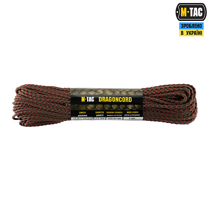 M-Tac паракорд Dragon Cord 30m Ranger Green/Maroon– Милитарист - фото 1
