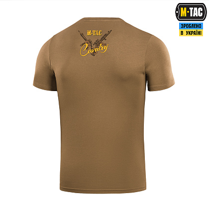 M-Tac футболка Ukrainian Cavalry Coyote Brown– Мілітарист - зображення 4