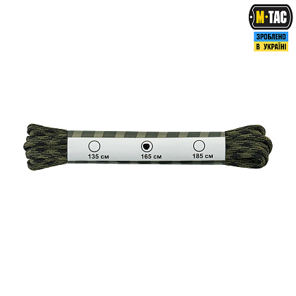 M-Tac шнурки black forest нейлон Mil-Spec– Мілітарист - зображення 2