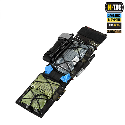 M-Tac Аптечка-вкладиш тактична індивідуальна IFAK Elite Multicam Black– Мілітарист - зображення 12