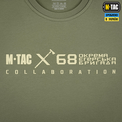 M-Tac футболка 68 ОЄБр Light Olive– Мілітарист - зображення 6