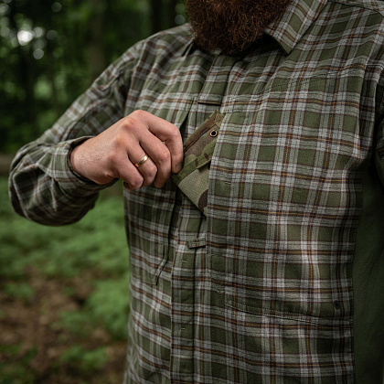 M-Tac рубашка Tactical Cotton Shirt Olive/Grey– Милитарист - фото 18