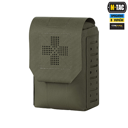M-Tac подсумок медицинский вертикальный Large Gen.II Elite Ranger Green– Милитарист - фото 1