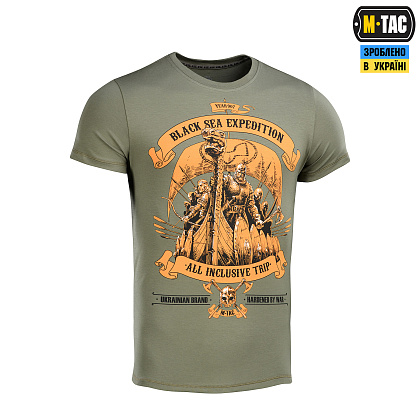 M-Tac футболка Black Sea Expedition Light Olive– Мілітарист - зображення 3